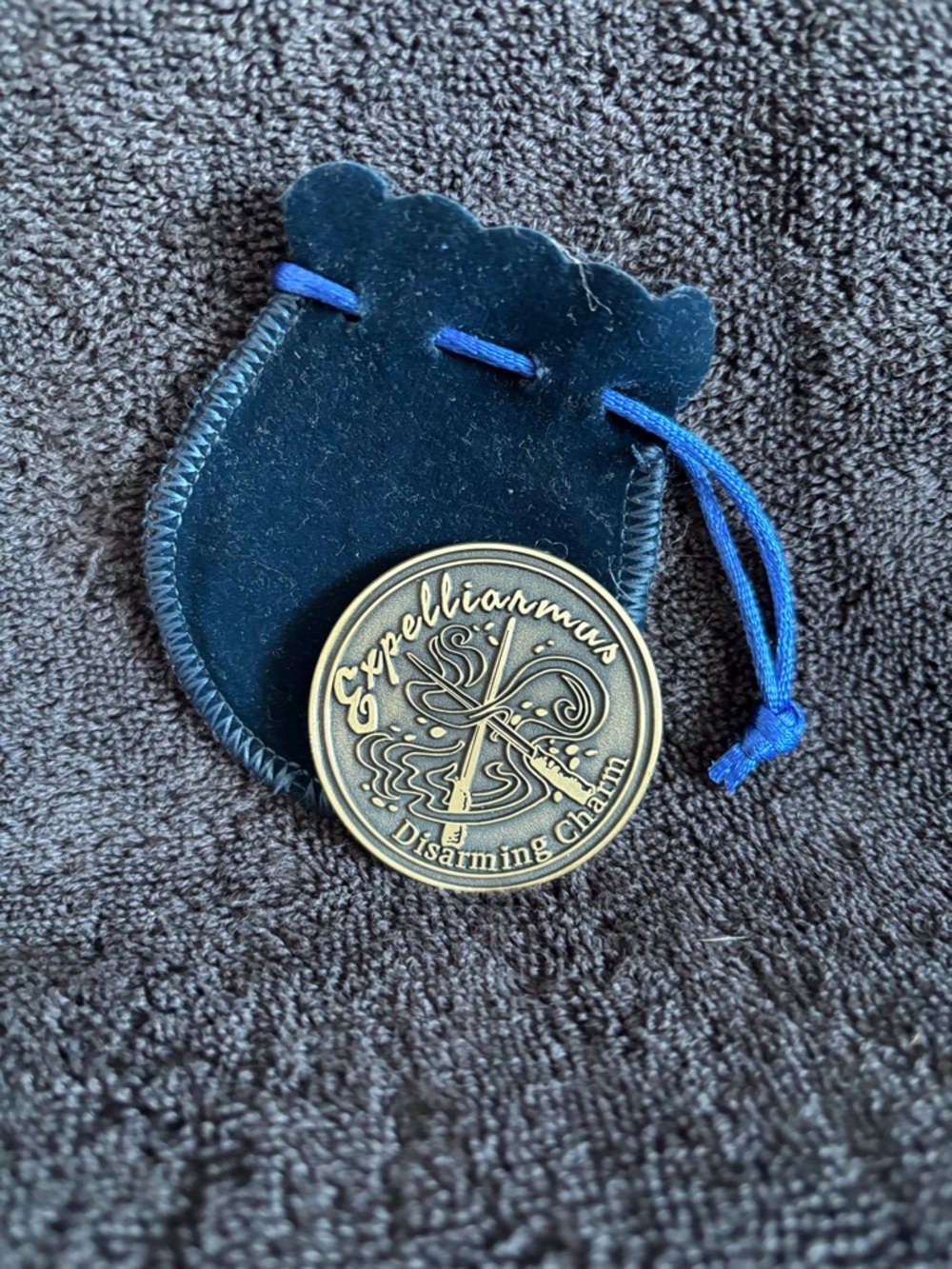 Harry Potter 'Expelliarmus' Disarming Charm Coin from LitJoy Crate